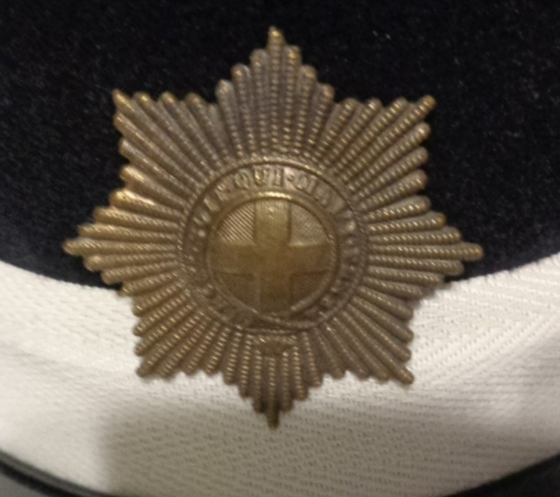 British Forces Coldstream Guards Peak Visor Cap With Regimental Badge Size 7 1/8