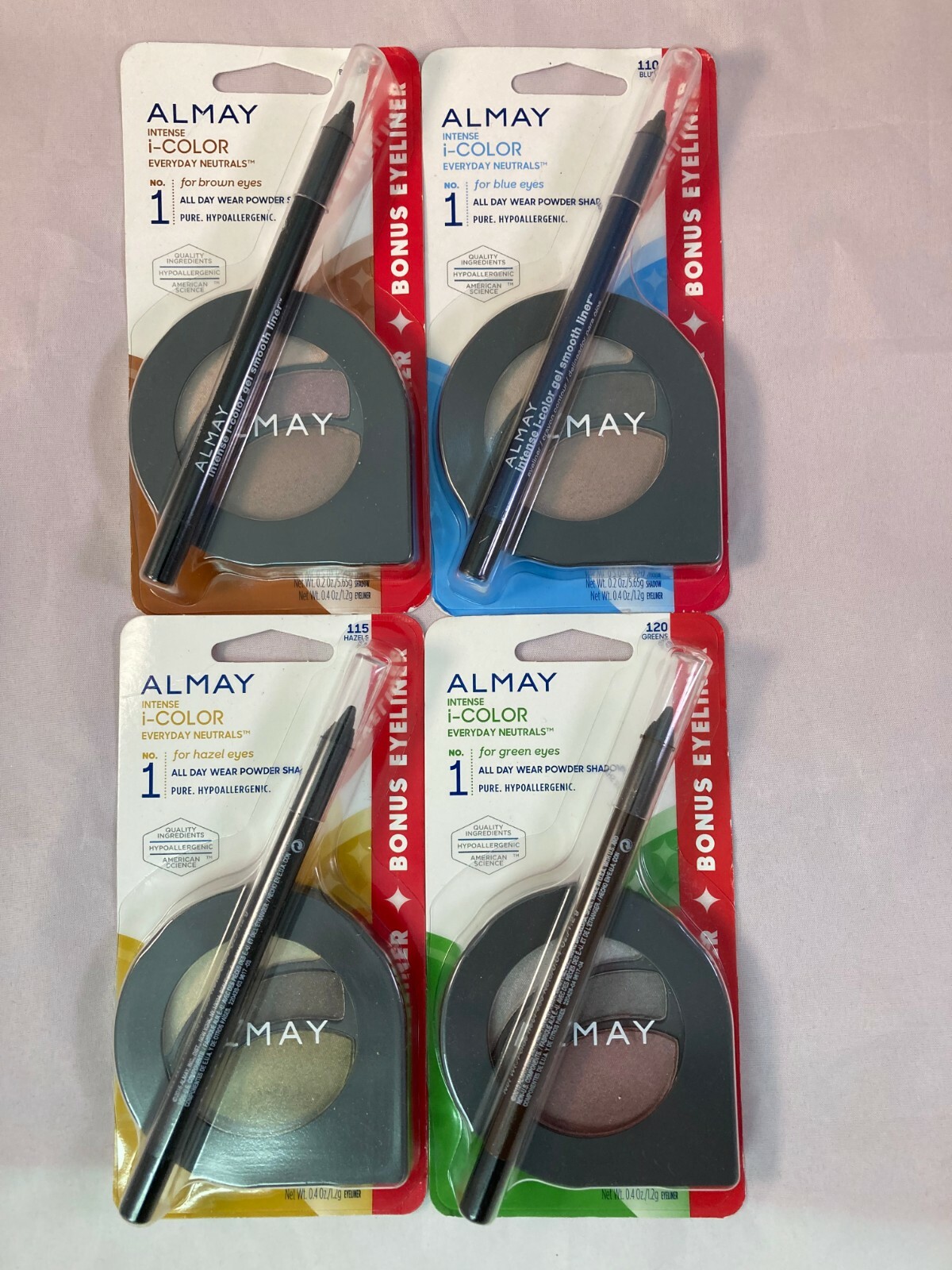 Almay  Intense i-COLOR Everyday Neutrals Eye Shadow Palette **YOU CHOOSE**