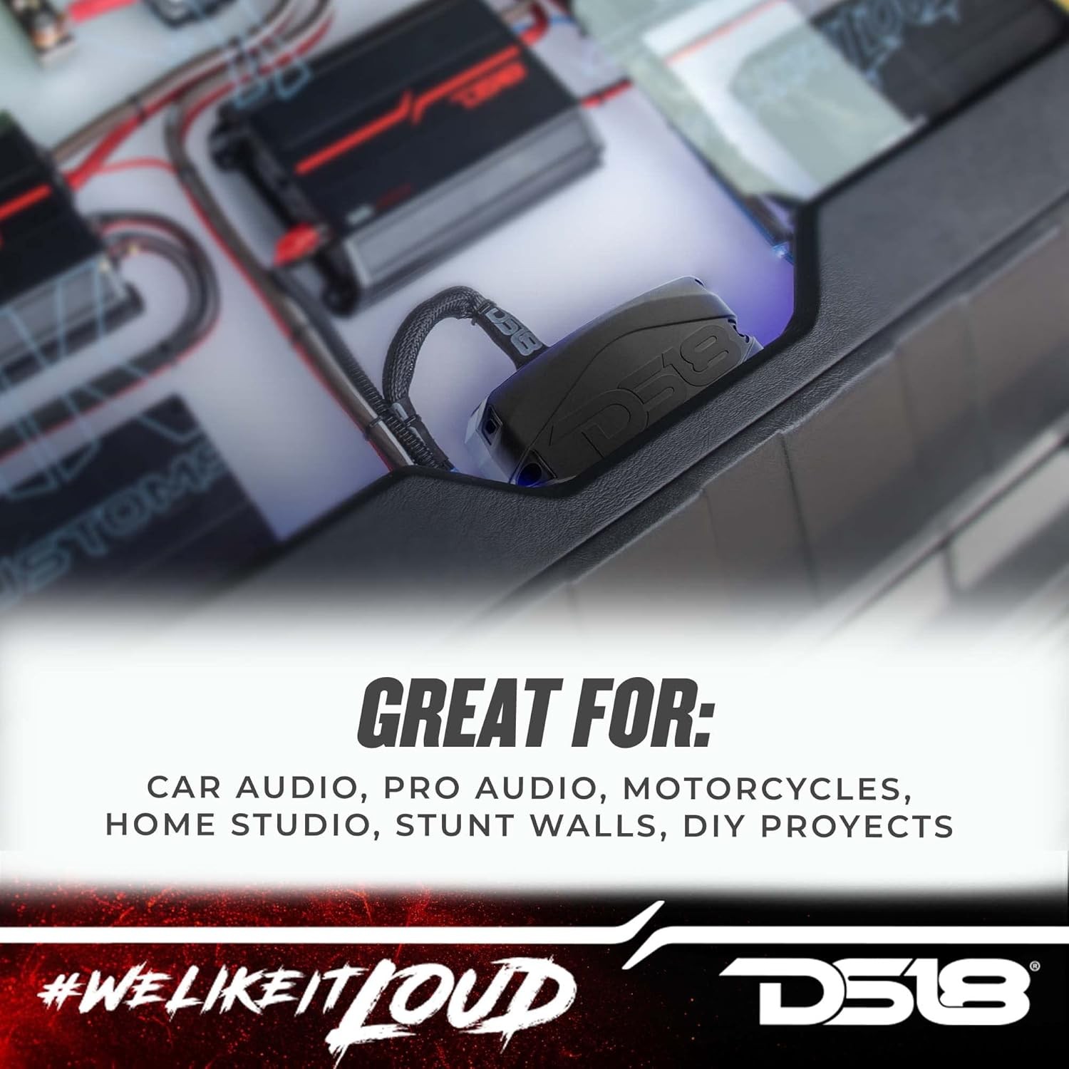 DS18 DSP8.8BT 8-CH IN / 8-CH OUT DIGITAL SOUND PROCESSOR (DSP) w/ BLUETOOTH