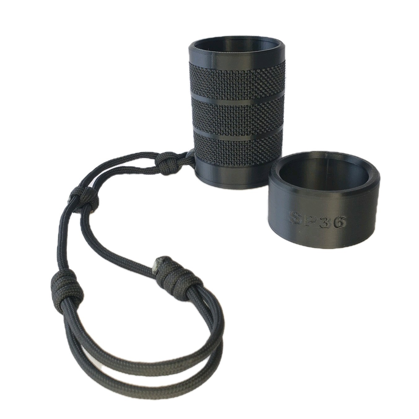 For Sofirn SP36 Flashlight Protective Case /Grip / Wrist Strap Lanyard Mount TPU
