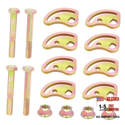 K100026 Camber Bolt Kit for Chevy GMC Cadillac 1999-2023 Silverado Sierra