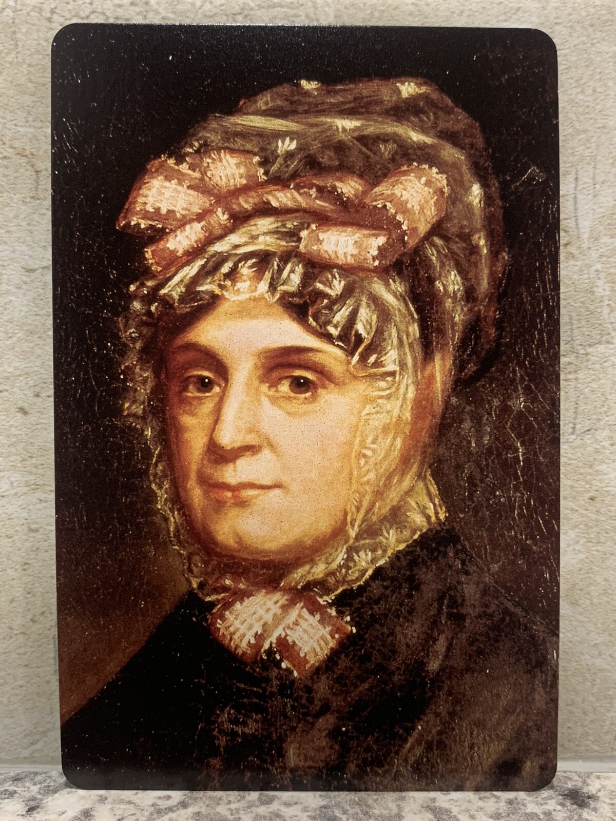 (Fax-Pax) First - Ladies ANNA TUTHILL SYMMES HARRISON (Fact Card)