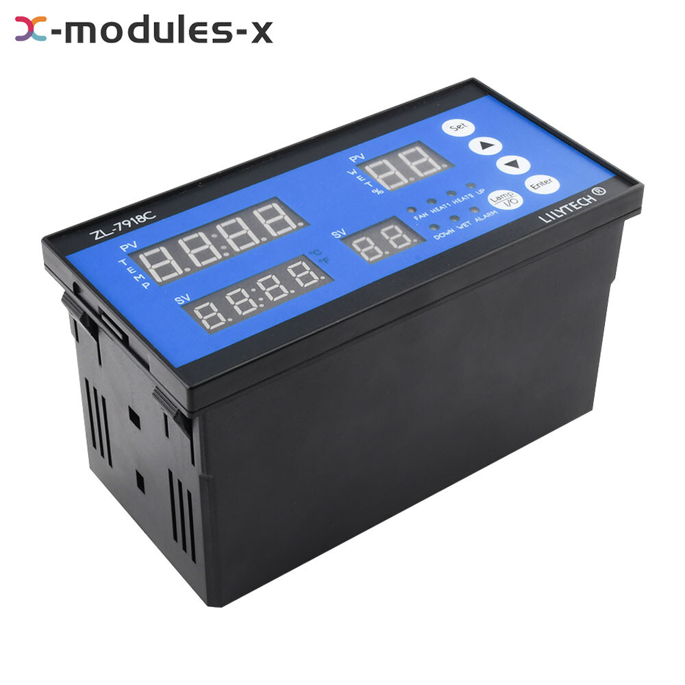 ZL-7918C Digital Temperature Humidity Controller Incubator Controller AC100~240V