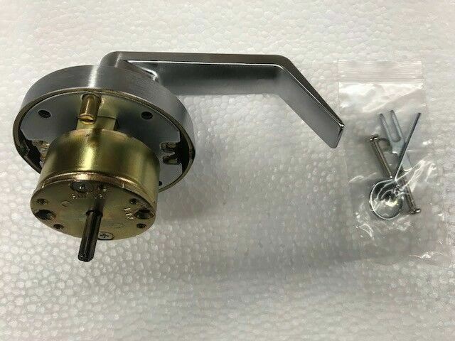 Arrow SRX87 IC 26D Lever Exit Trim CLASSROOM FUNCT SATIN CHROME (SFIC LESS CORE)