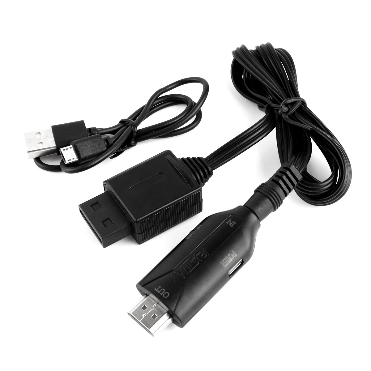 For Wii Input to HDMI Converter HD Video Audio Output Adapter For Nintendo.