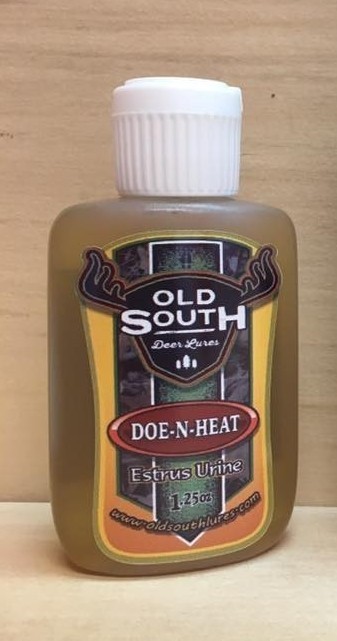 DOE-N-HEAT DEER LURE OLD SOUTH LURES ESTRUS URINE HUNTING DEER LURE