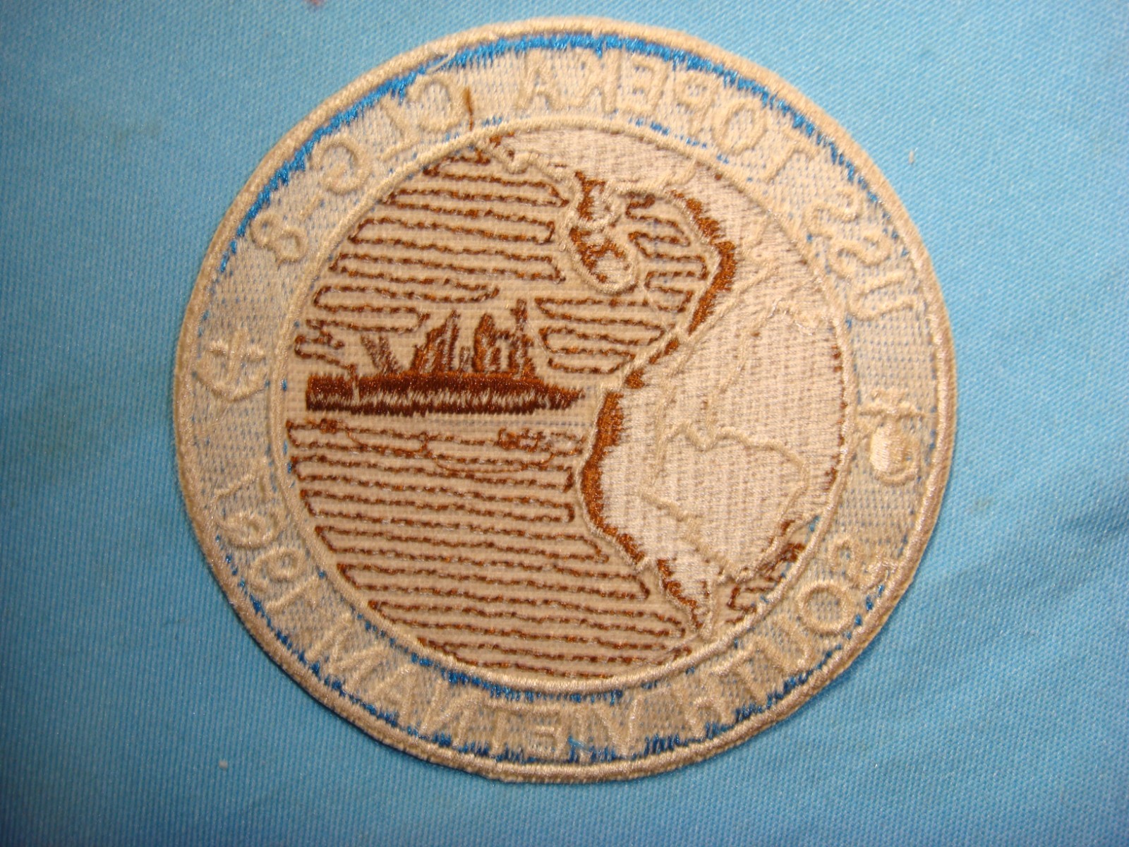 VIETNAM WAR PATCH, US NAVY USS TOPEKA CLG-8