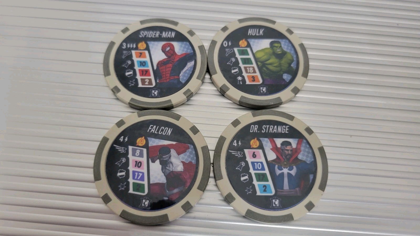 Heroclix Captain America Legacy Collector's Trove Custom Bystander Tokens L036