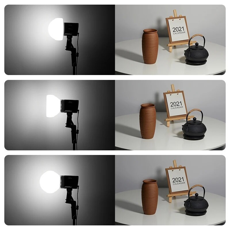 Godox ML-CD15 ML-CS1625 Diffuser Dome Softbox 3 Adapter for Camera Flash light