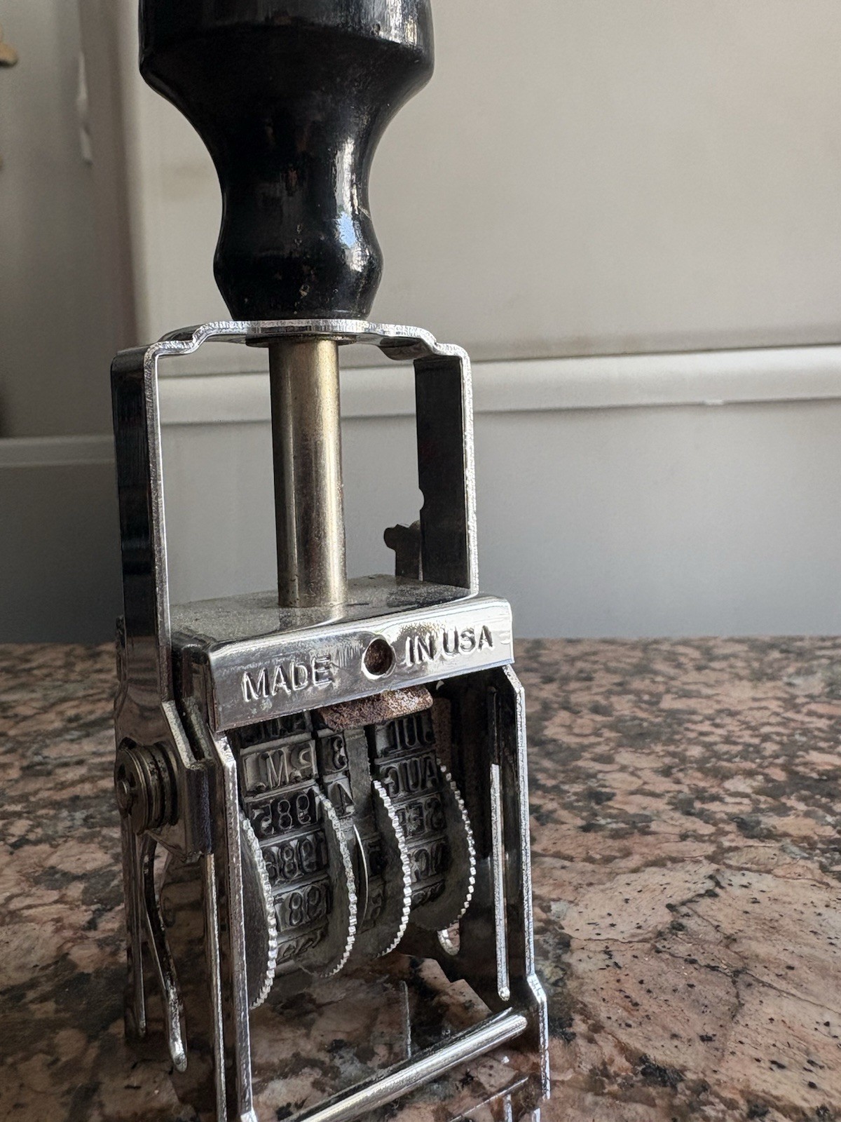Vintage Eagle Zephyr Numbering Machine/Numbering Stamp