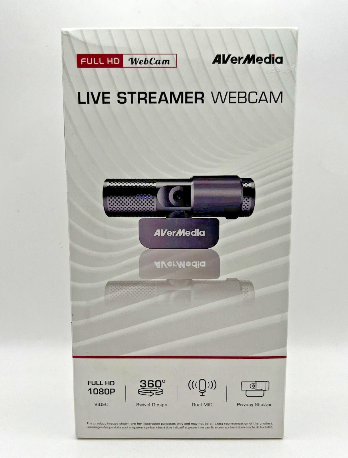 AVer Media Webcam Full HD Live Streamer 1080p PW313 Brand New / Factory Sealed