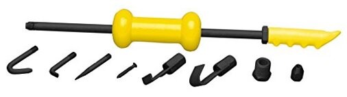 W2029DB Dent And Seal Puller Set, 9-Piece 9pc Dent And Seal Puller Set