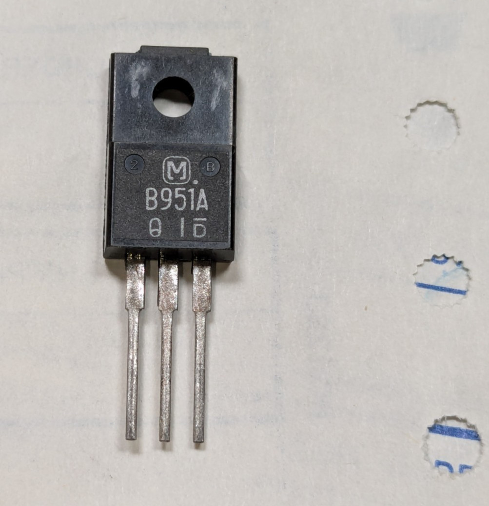 NEW OEM Kenwood TK-601 Radio Transistor V2SB951A - Matsushita 2SB951A