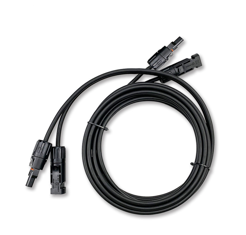 AU 1/5/10/20M Double Core Solar Panel Extension Cable Wire+MC4 Connector 6mm²