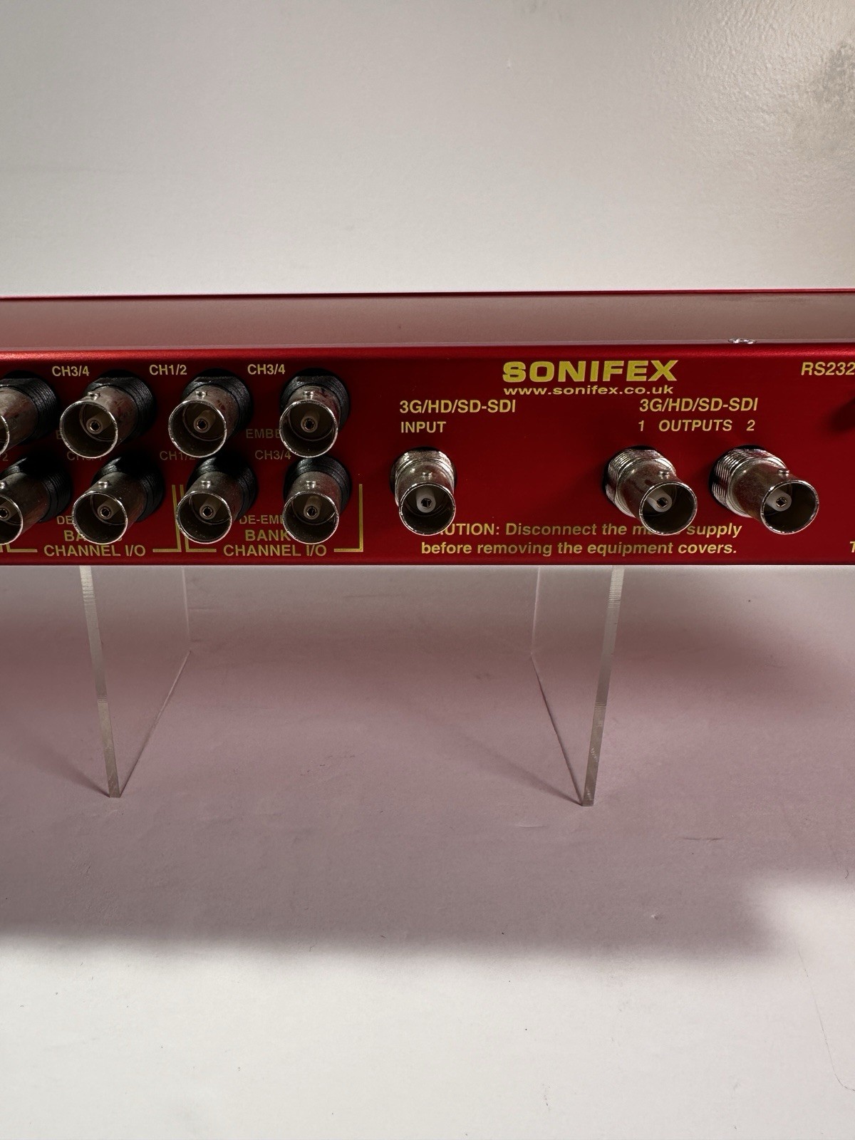 SONIFEX REDBOX RB-VHCMD16 Embedder & De Embedder 3G/HD/SD - SDI