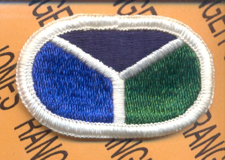 US Army SOCLANT Special Operations Command Atlantic Airborne para oval patch m/e