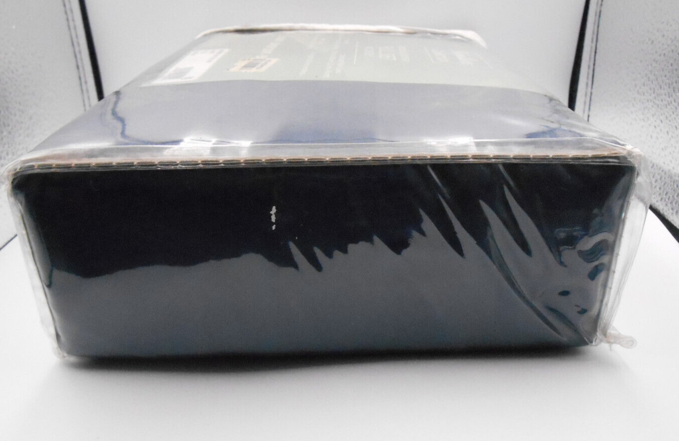NEW SIGNATURE COLLECTION BRUSHED MICROFIBER FULL SET NAVY