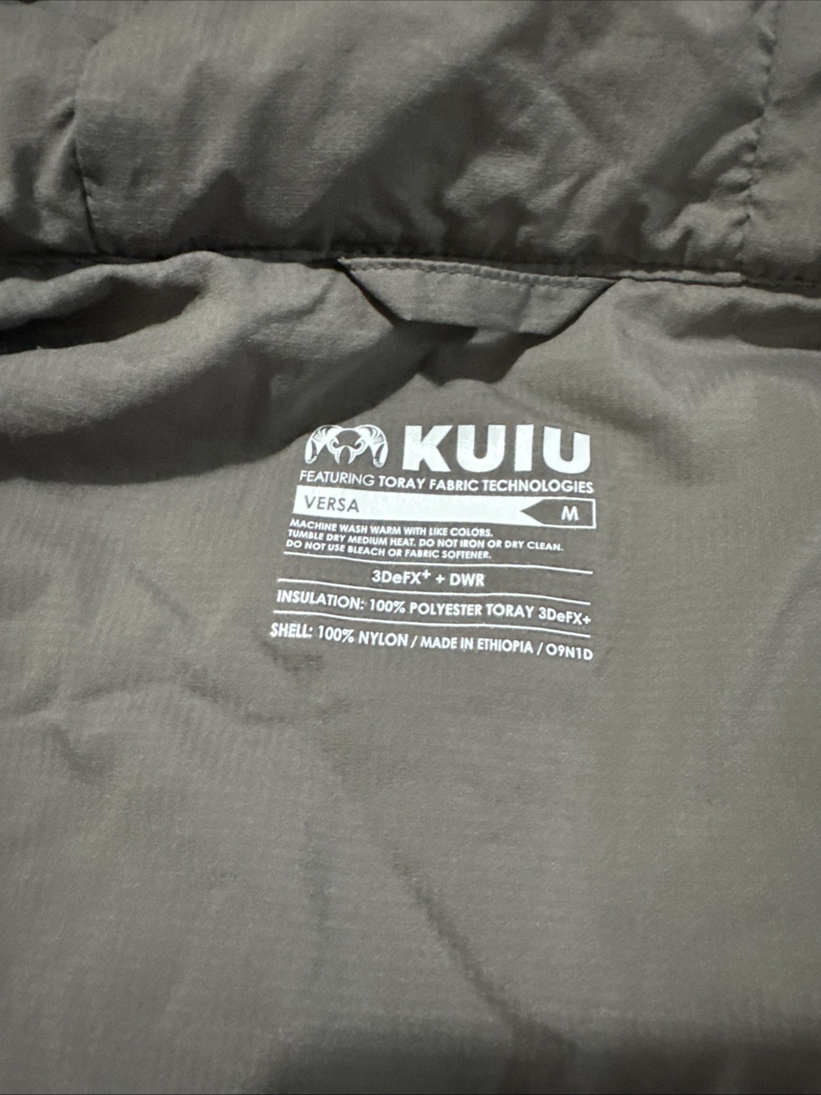 Kuiu Versa Hooded Jacket Verde Medium