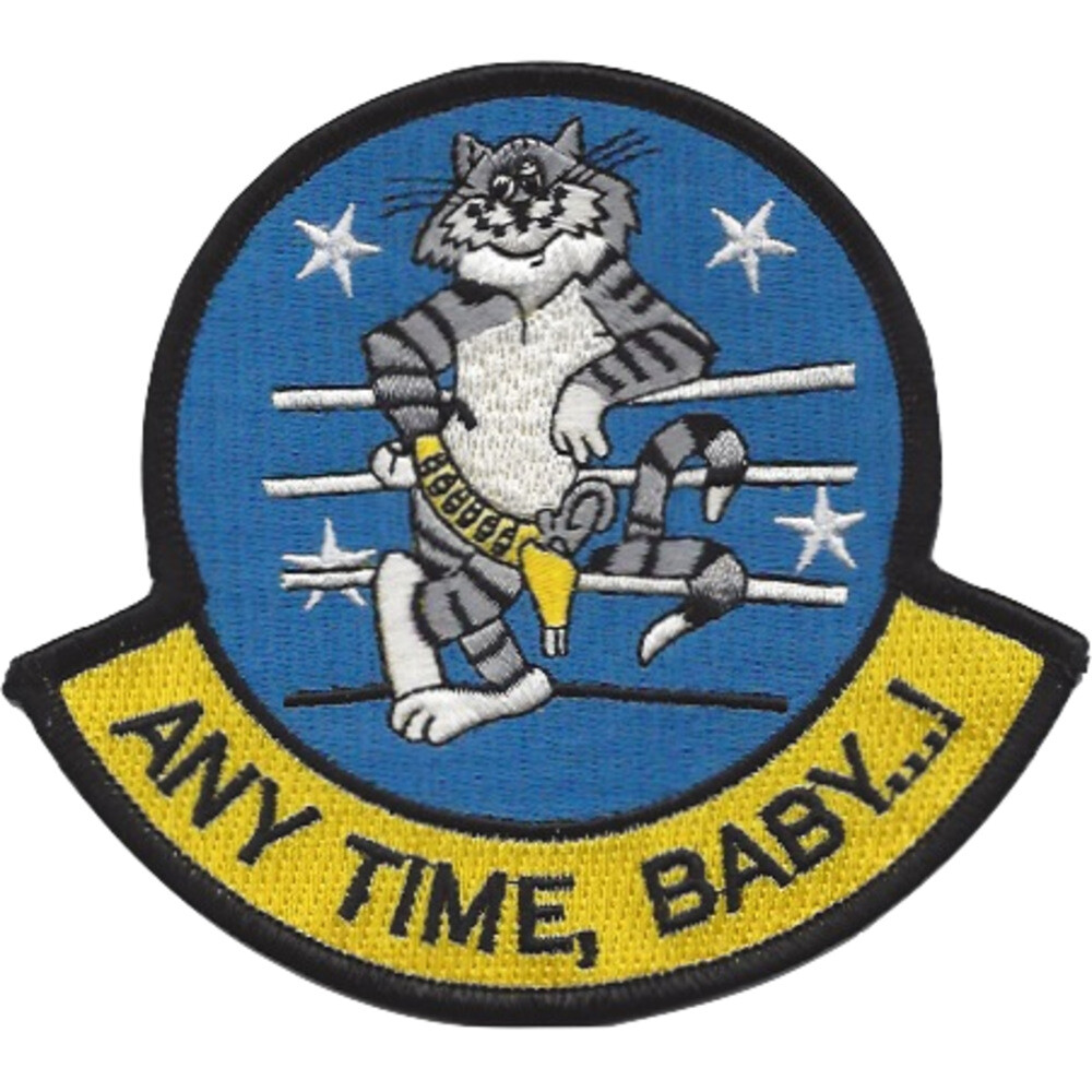 F-14D Tomcat Patch Any Time Baby