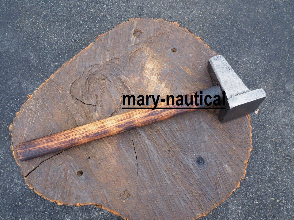 HUGE 2" FLATTER "IRON CITY" BLACKSMITH HAMMER VINTAGE ANVIL FORGING VISE RR