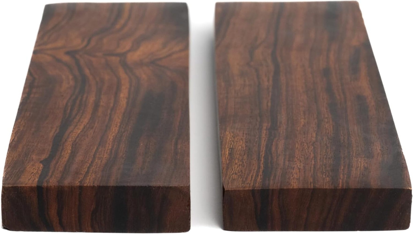 IECAP LLC 1 Pair Bookmatched Ironwood Knife Handle Scales – Natural Wood Knife S