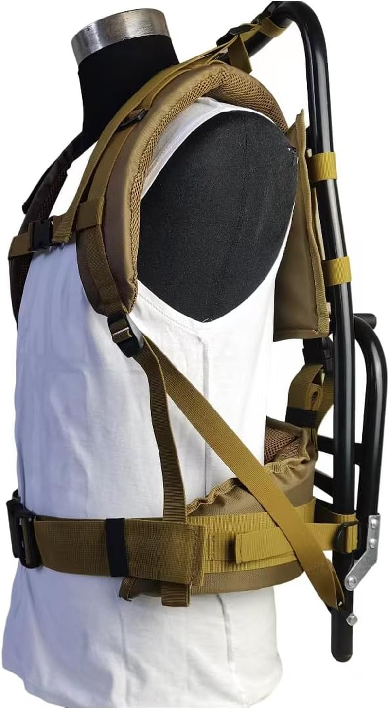 Hiking/Hunting Backpack Frame, Aluminum External Frame Backpack, Lightweight & F