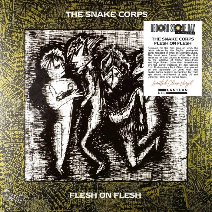The Snake Corps Flesh On Flesh (Clear Vinyl) (Vinyl) (UK IMPORT)