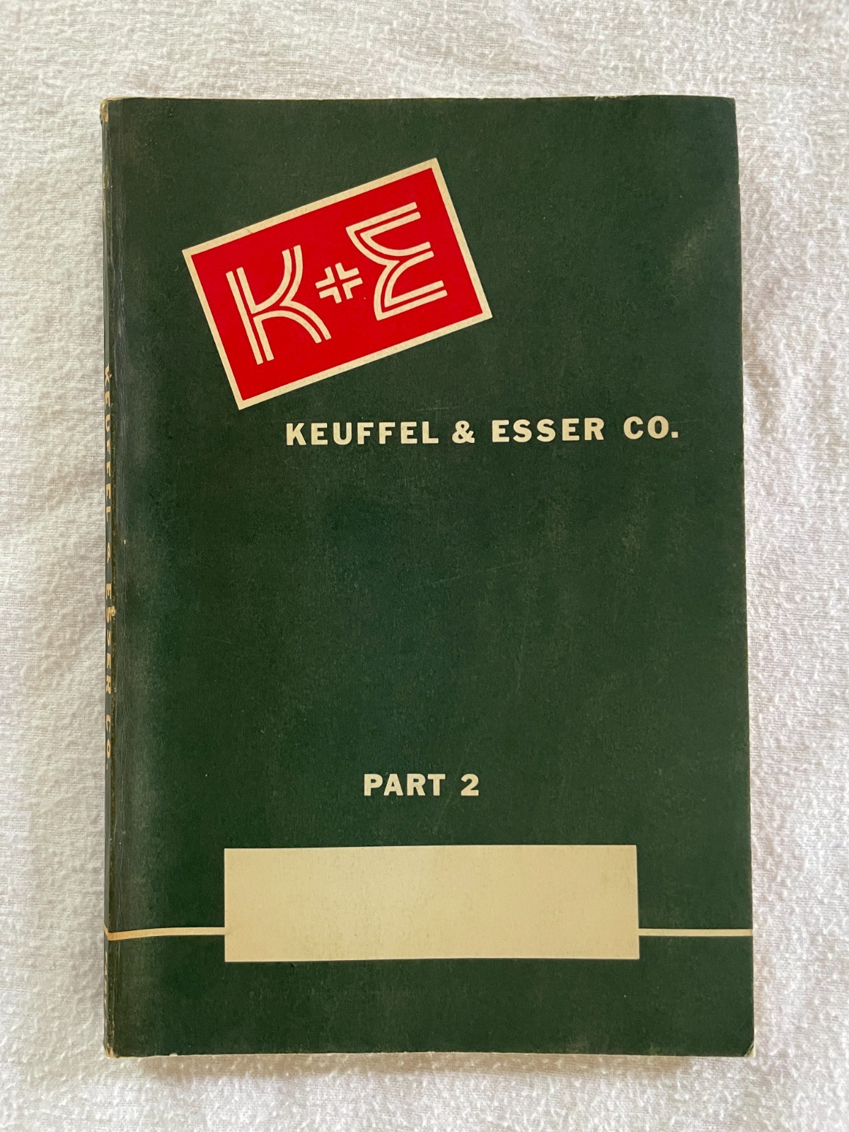 1955 K+E Catalog Part 2-Surveying Equipment Etc. and 1981 Solar Ephemeris