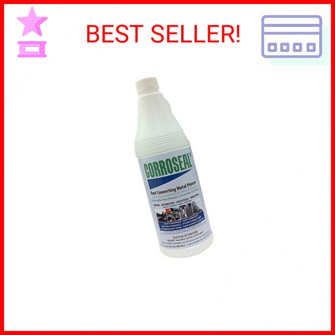 Corroseal-82320 Water-Based Rust Converter Metal Primer, Rust Converter - 1 Qt