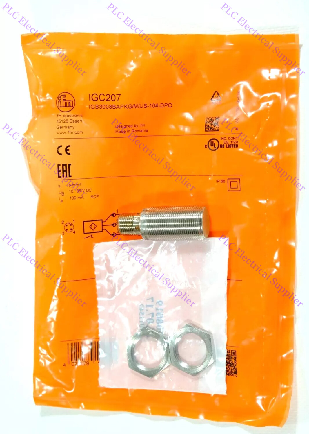 IGC207 1X NEW FOR Proximity Switch IGC207 Sensor Fast Shipping
