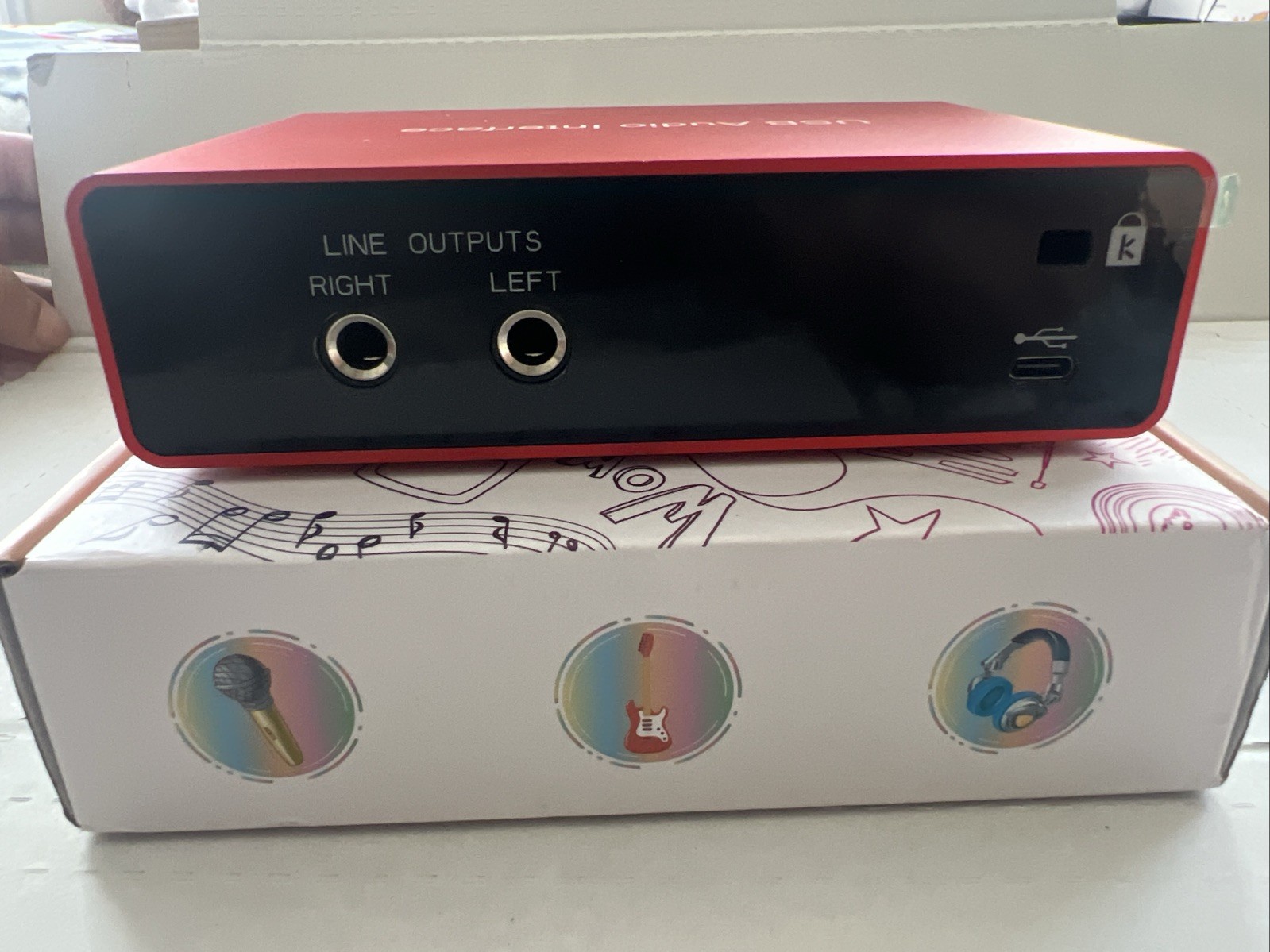 USB Audio Interface for PC High-Quality Recording Equipment