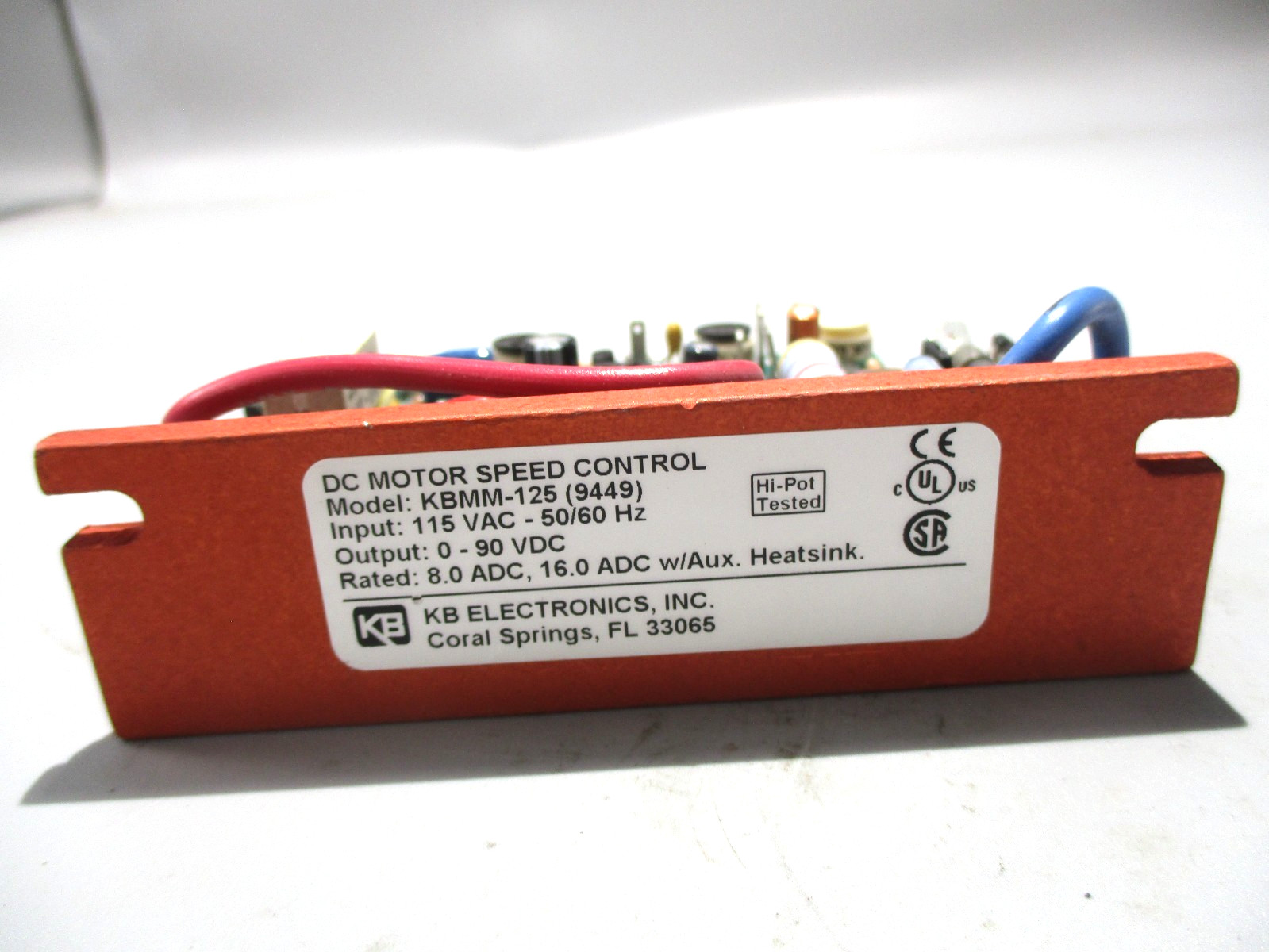 KB ELECTRONICS KBMM-125 DC MOTOR SPEED CONTROL