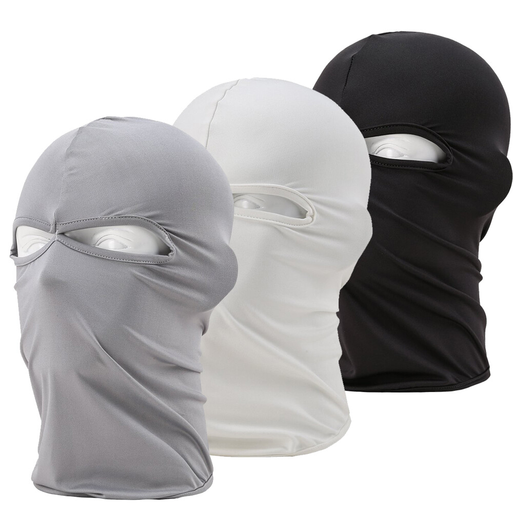 Men Face Mask Balaclava UV Protection Hood Breathable Skull Cap Cycling Outdoors