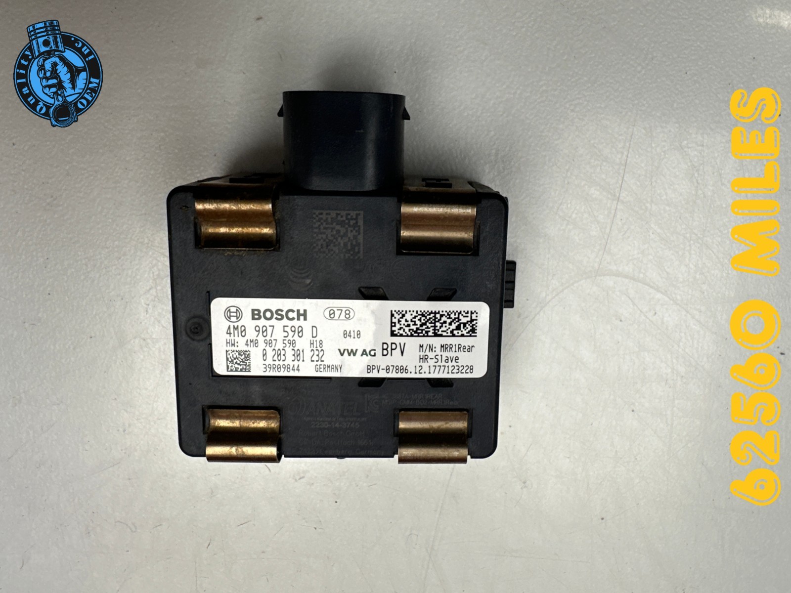 2017-2024 AUDI PORSCHE - REAR LEFT SIDE BLIND SPOT SENSOR CONTROL MODULE OEM 62k