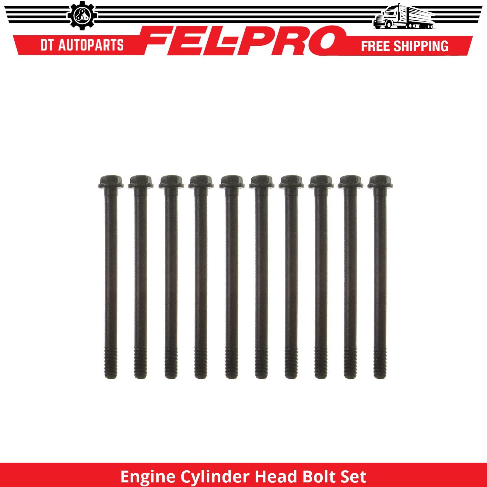 For 1987-1995 Toyota Pickup 2.4L L4 Engine Cylinder Head Bolt Set Fel-Pro 1988