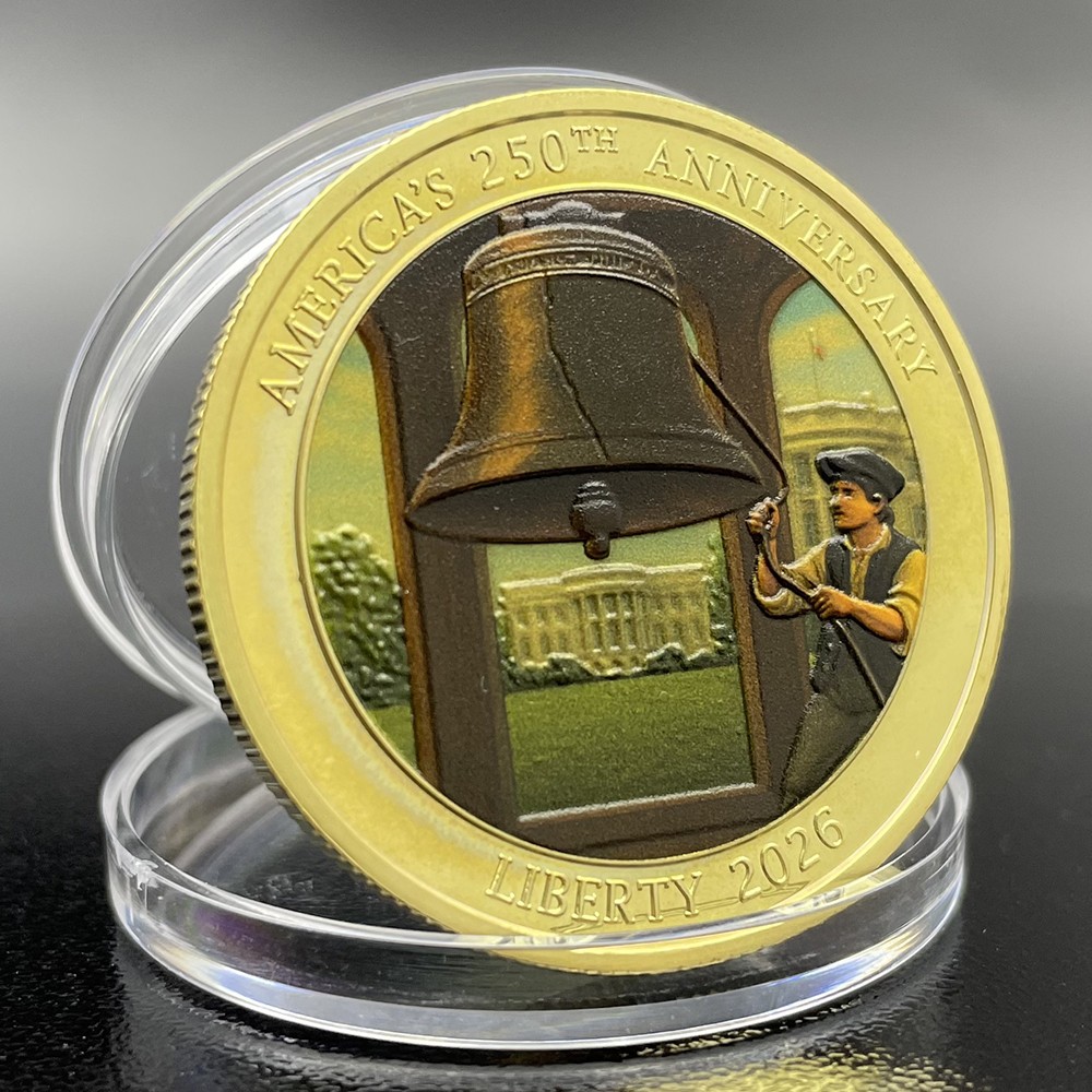 US 250th Anniversary Challenge Coin 1776-2026 Declaration of Independence Coin