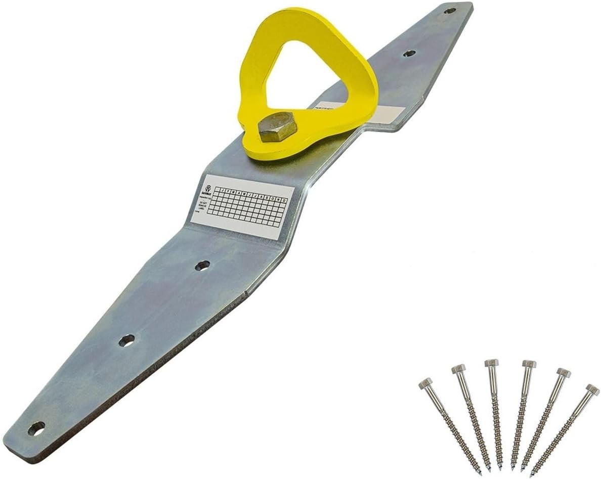 Safewaze 019-4010 Temporary Reusable Roof Anchor ANSI OSHA Compliant Roof Safety