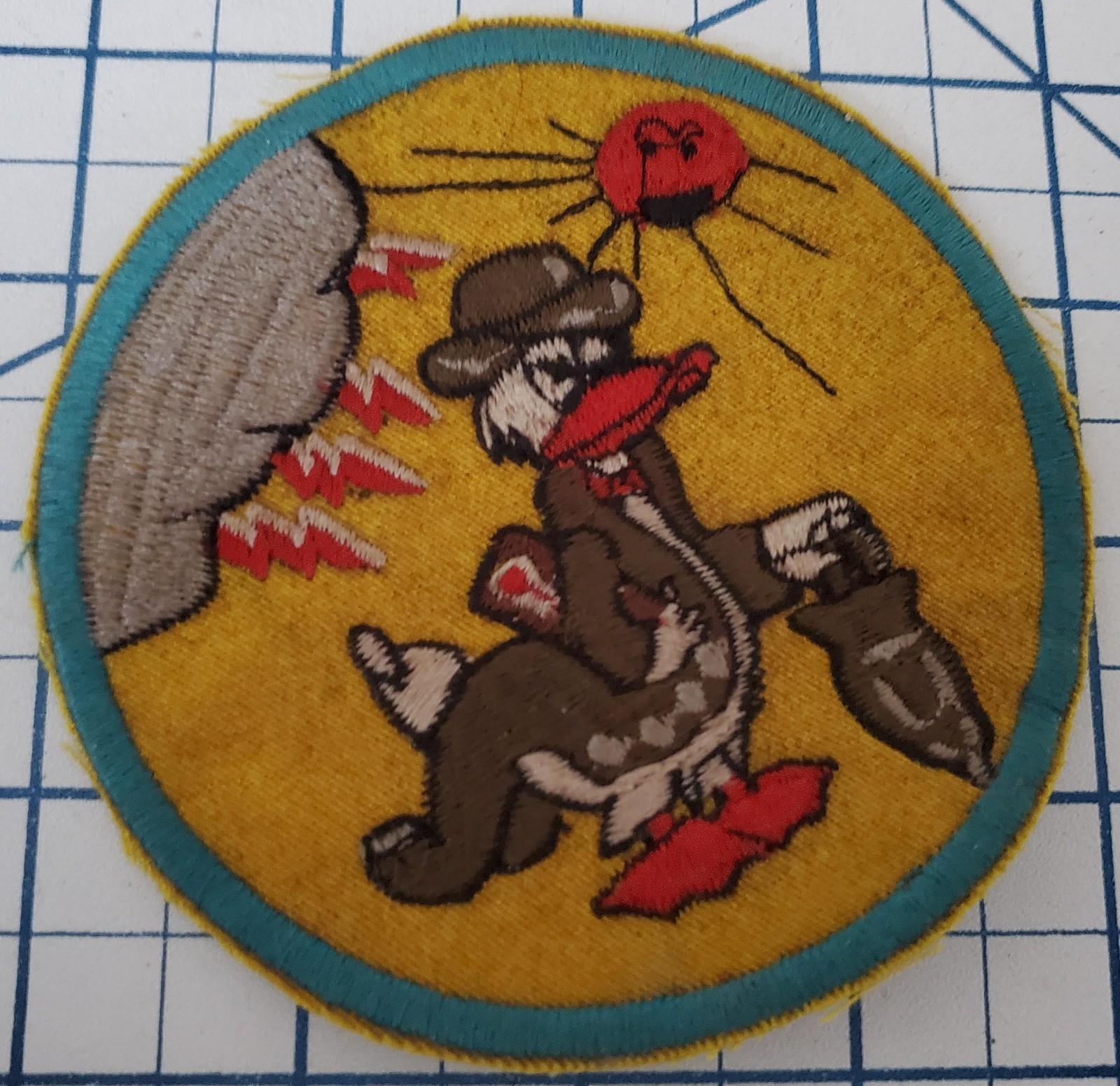 WW2 Donald Duck Weather Observer Squadron USAAF WWII Patch US Army Air Force