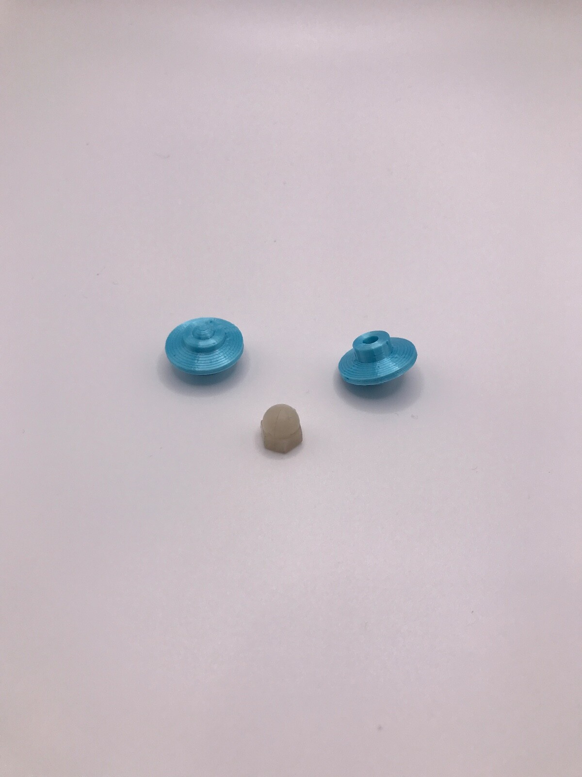 Stern Godzilla Acorn Nut Replacements - UFO Design - 6-32 Sized