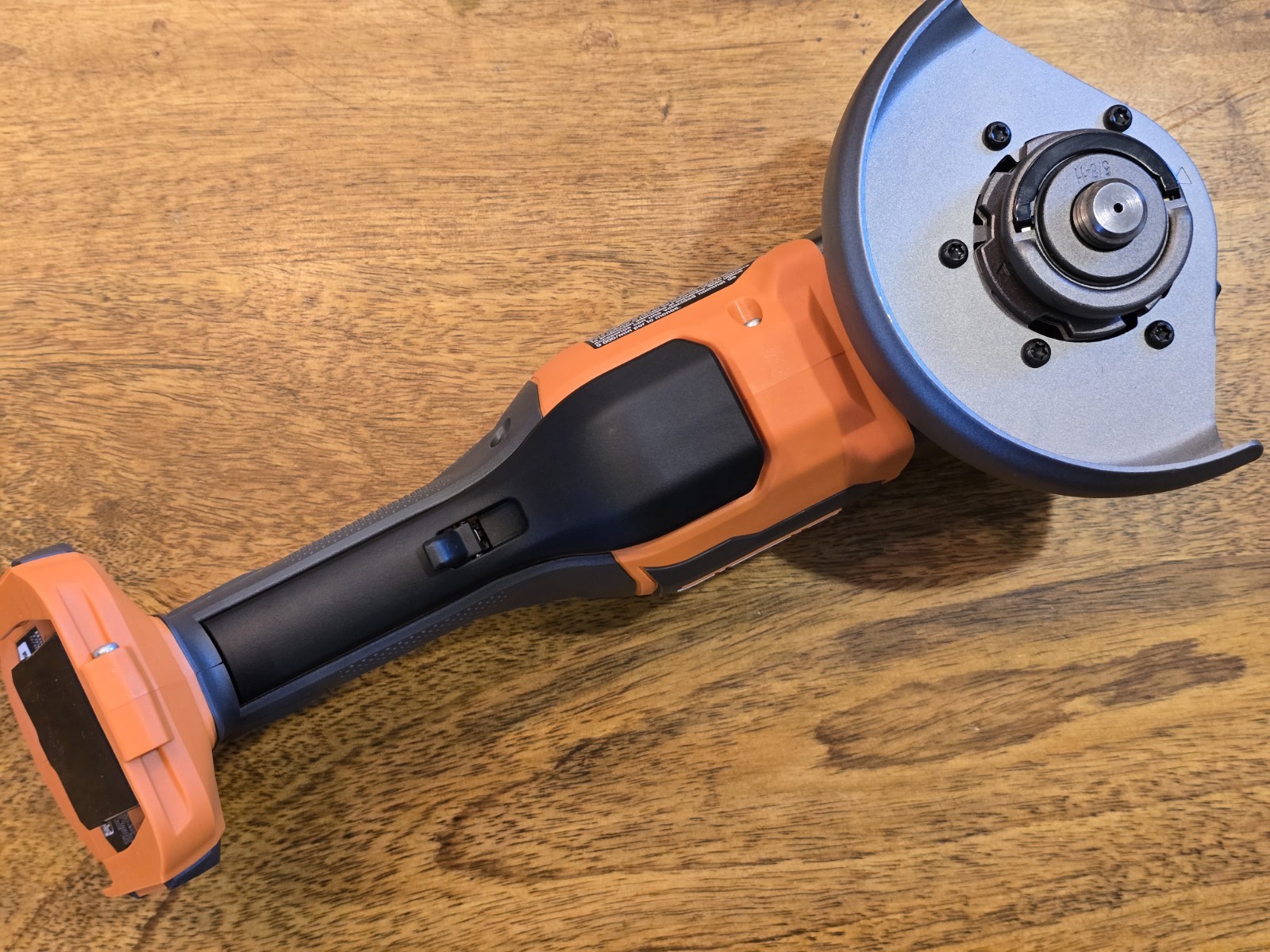 Ridgid R86047B 18V Brushless 4-1/2" Paddle Switch Angle Grinder (Tool Only)