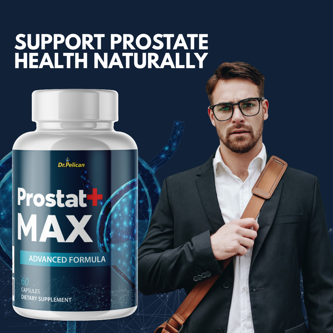 Prostat+ Max- Prostate Support- 2 Bottles-120 Capsules
