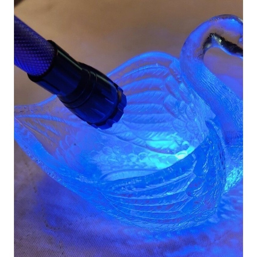 Glass Swan Candy Dish for Parties and Home Décor