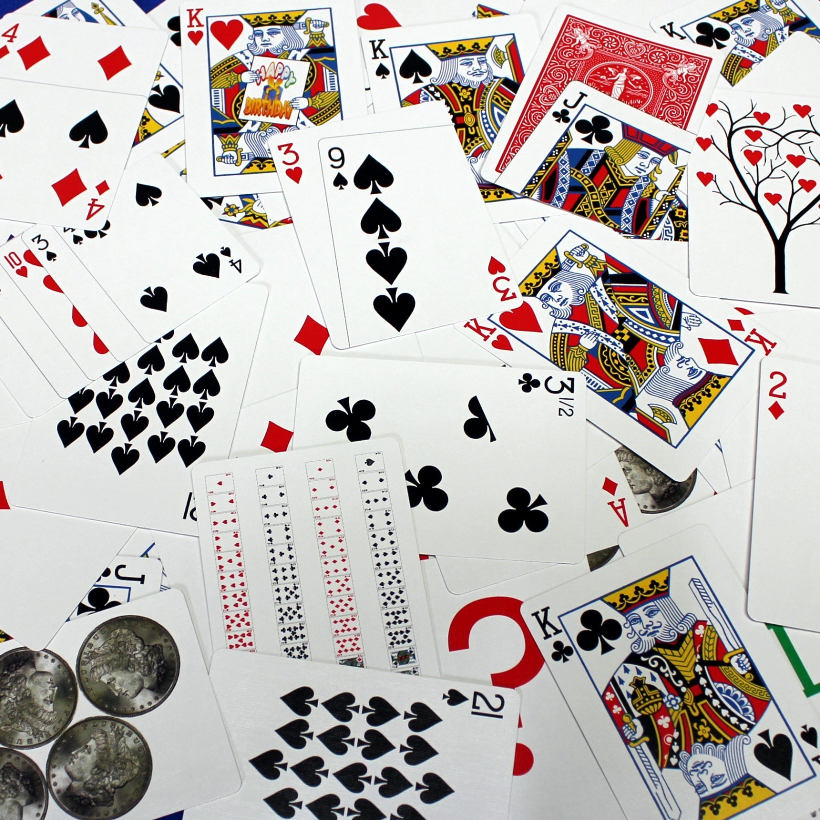 Bicycle Gaff Deck - Accessory For Card Magic Tricks - NO Instructions, 56 Cards