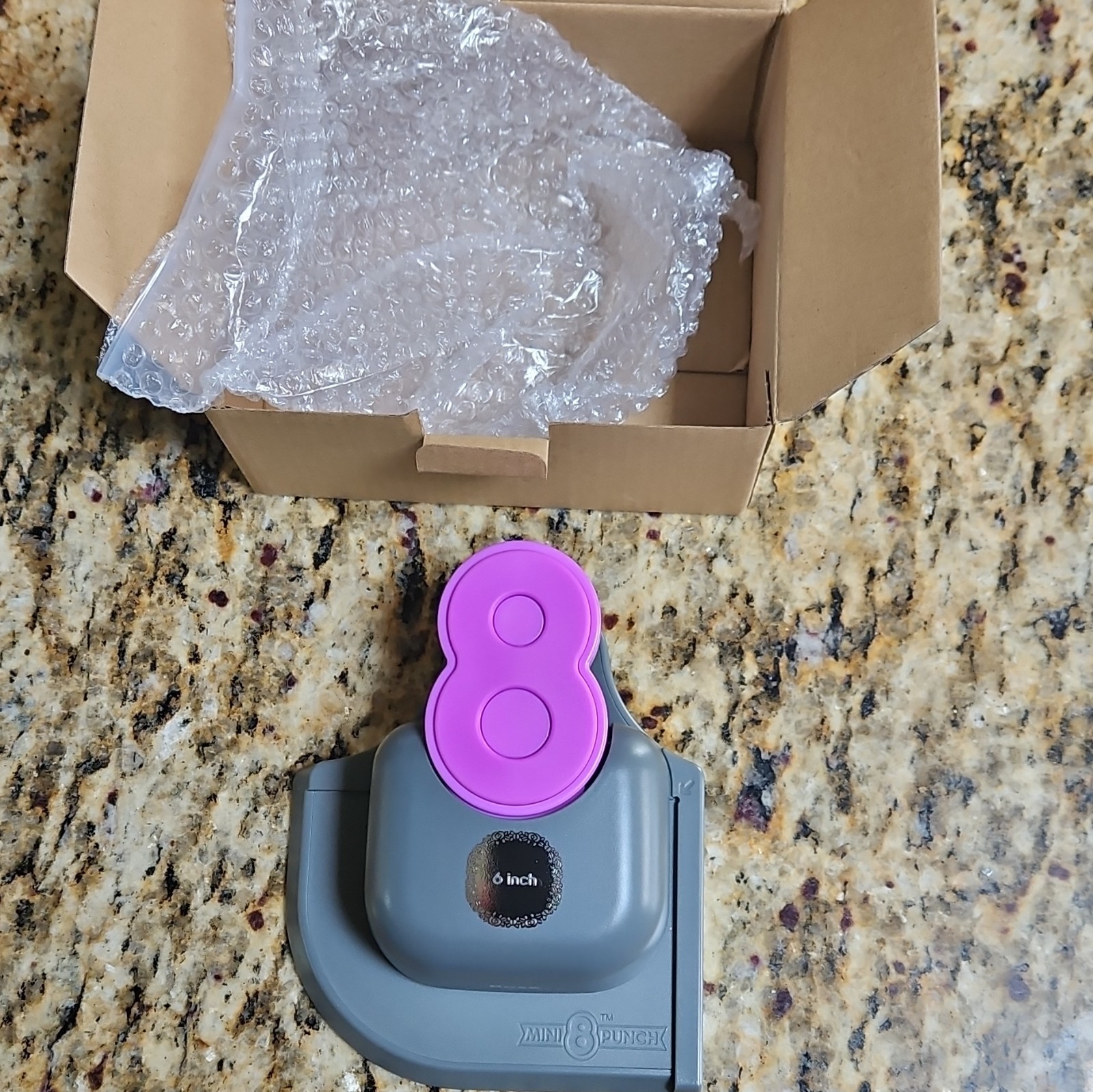 Mini 8 Punch 8 Punch Number 8 Paper Punch, Numbers Theme, 3"+ Size