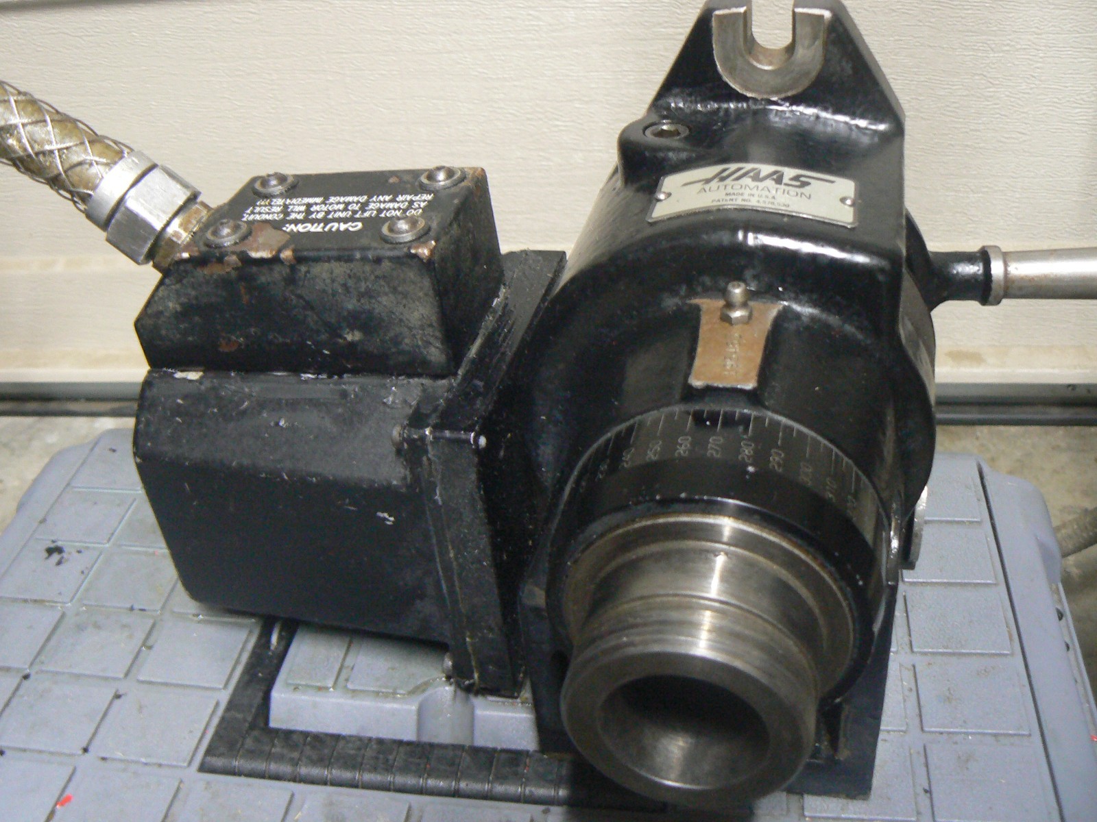 Haas HA5C Programmable Indexer 5C Manual Collet Closer, Controller 7 Pin Motor