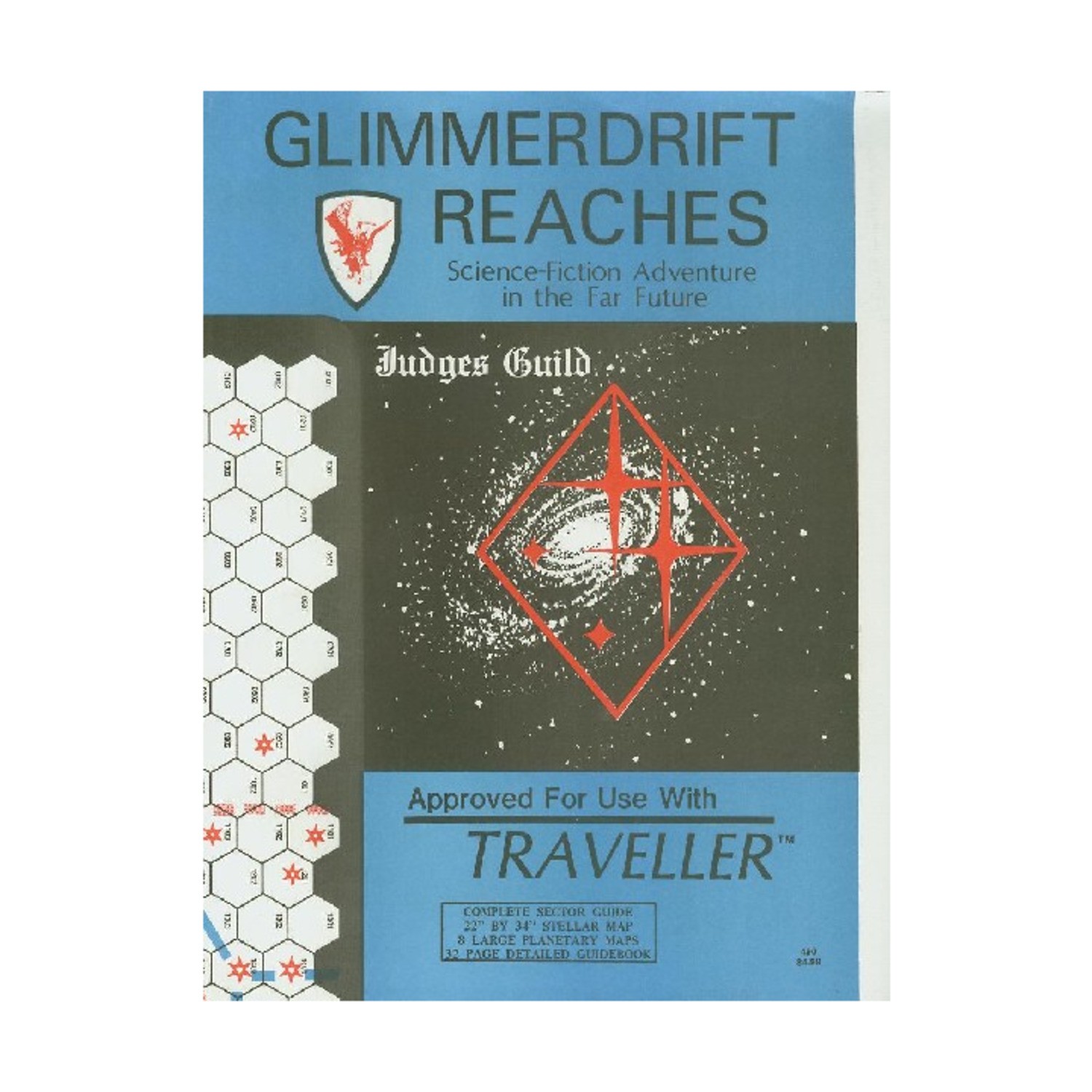 Judges Guild Traveller Glimmerdrift Reaches VG+