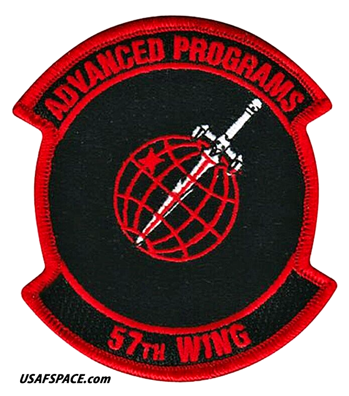USAF 57TH WING -57 WG -F-22- ADVANCED PROGRAMS-Nellis AFB, NV-ORIGINAL VEL PATCH