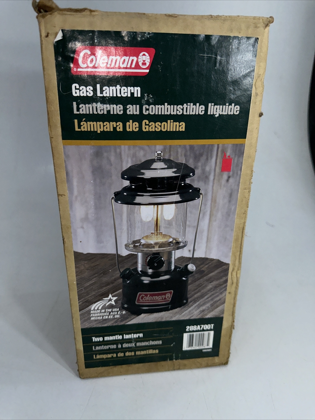 Coleman Model 288 Lantern Dated 11/96 With Box