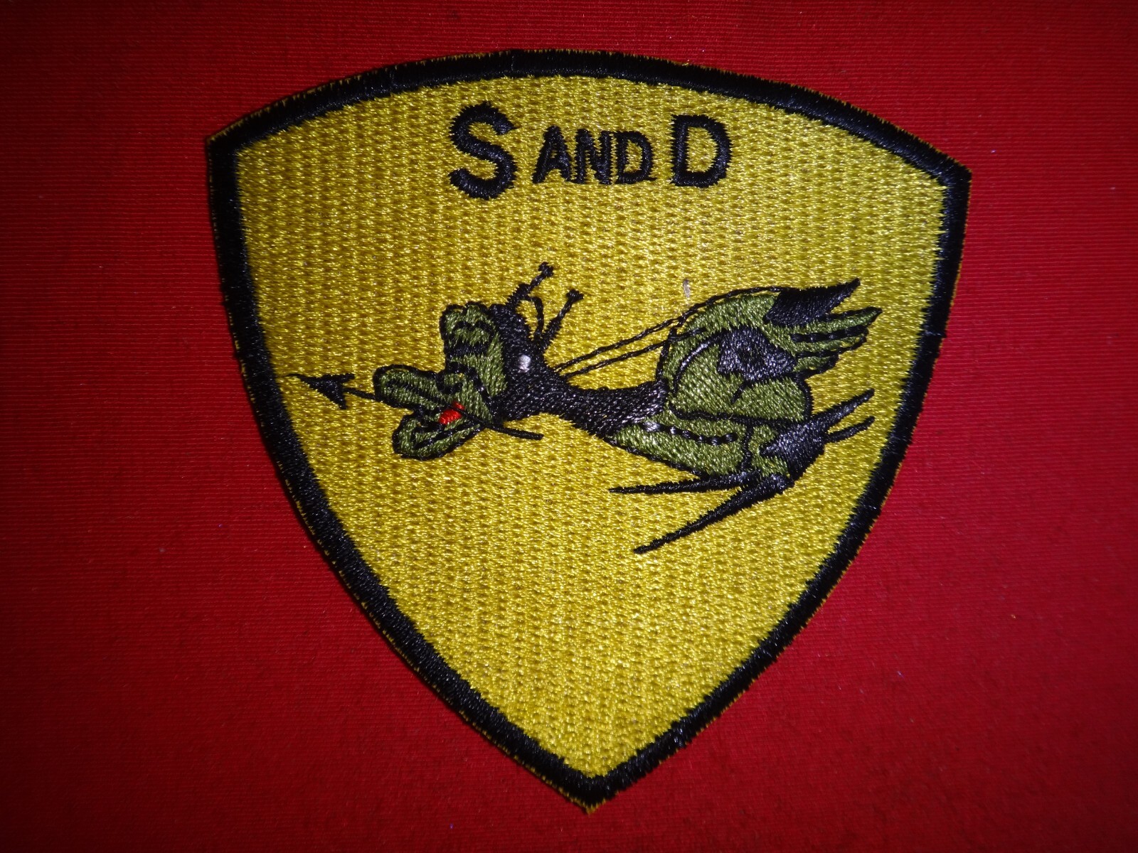 USAF 1st Special Operations Squadron "S & D" Stray Goose Vietnam War Patch