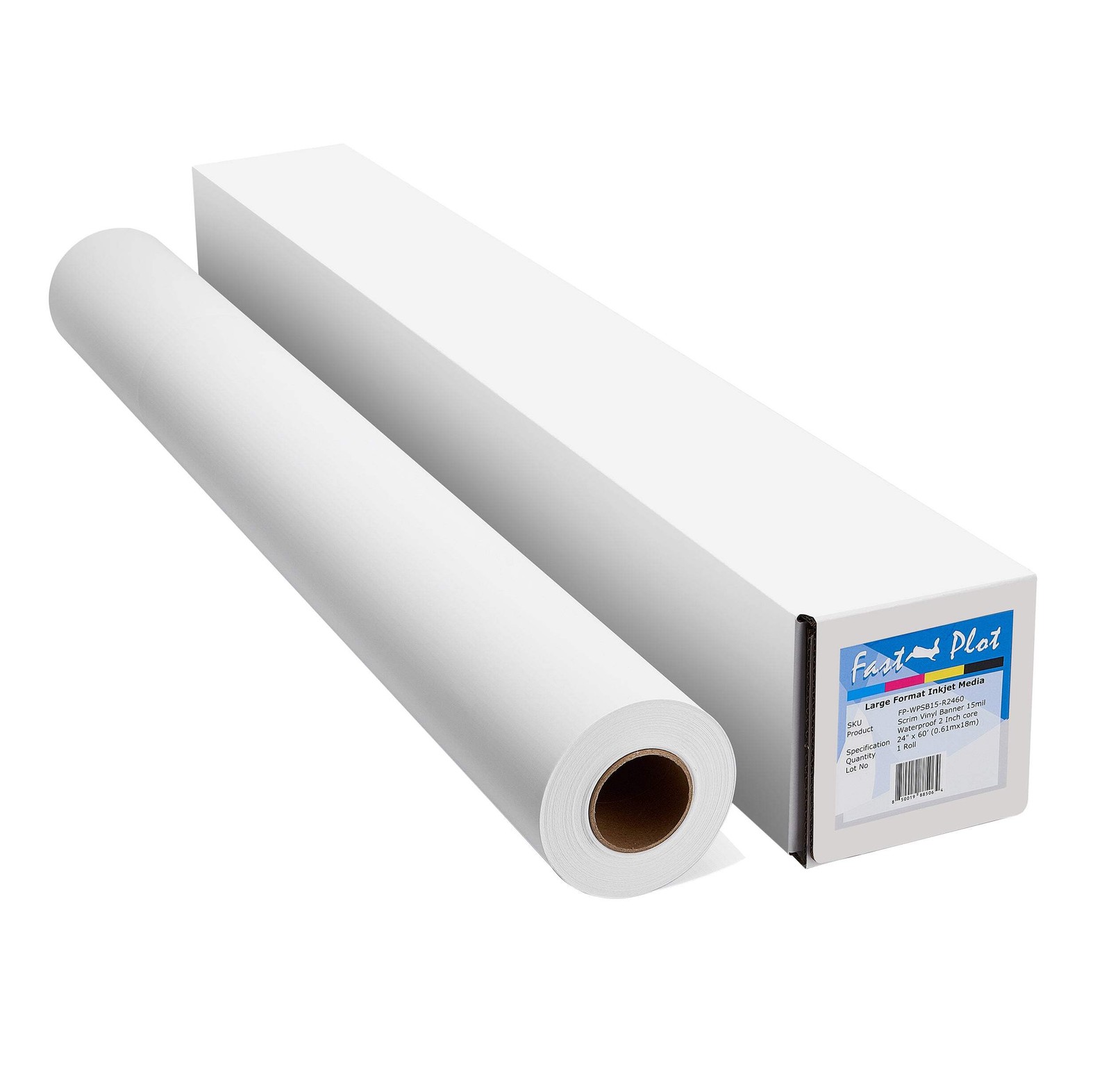 FastPlot Outdoor Scrim Vinyl Banner 15mil
